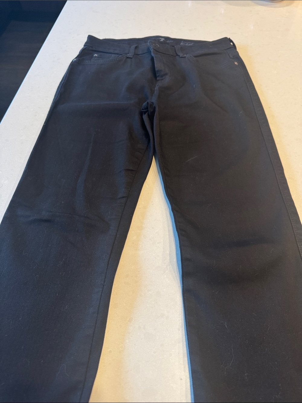 7 For All Mankind Women’s Boot Cut Jeans in Black